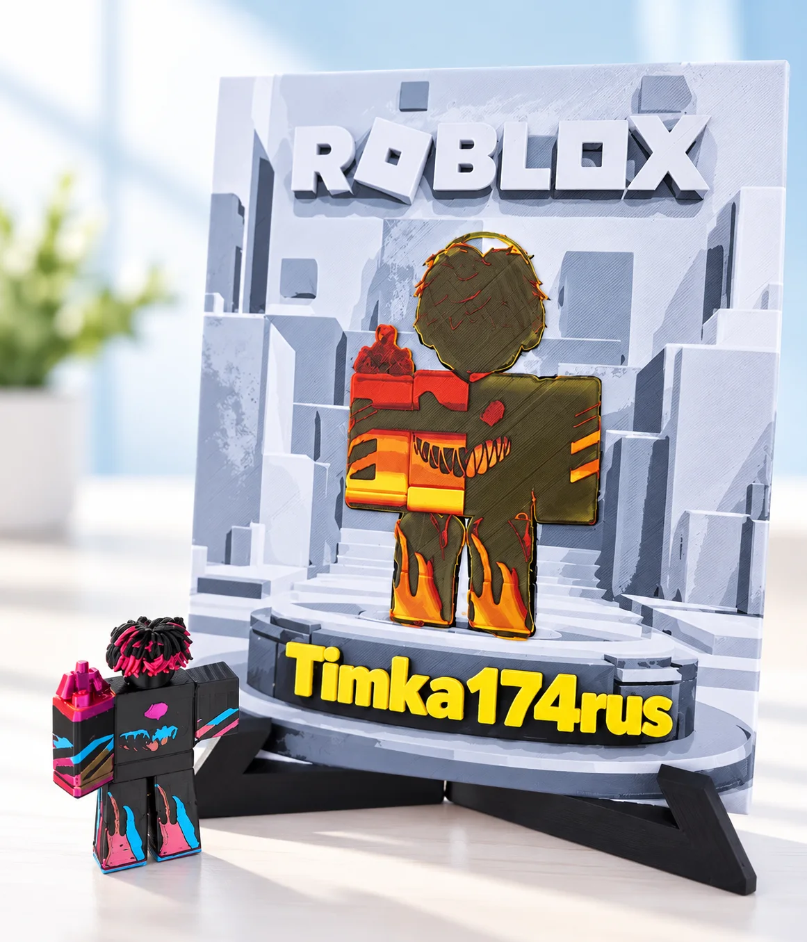 Ваш персонаж Roblox, Пример портрета игрового аватара